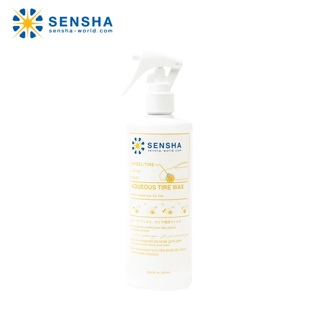 Водный воск для шин 400 мл, глазированное покрытие для автомобильных шин