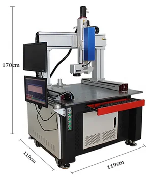 Customized Gantry 50w Fiber Laser Marking Machine Large Working Area ...