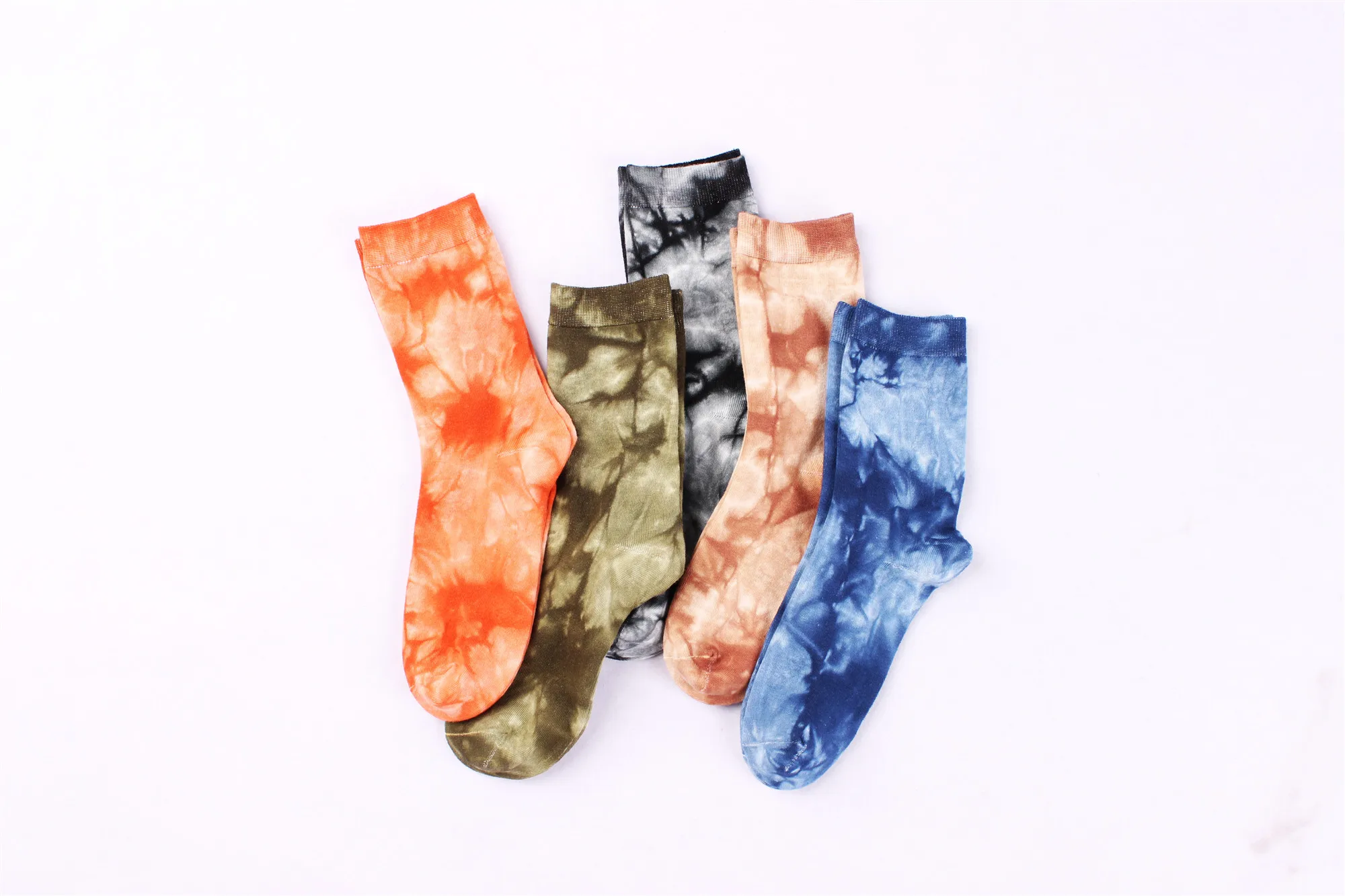 
Htop пары под заказ, Модная хлопковая футболка с принтом «вареный» цифровая печать носки для женщин и мужчин 