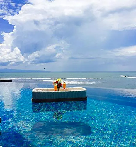 Rattan Floating Pool bar Serving Tray