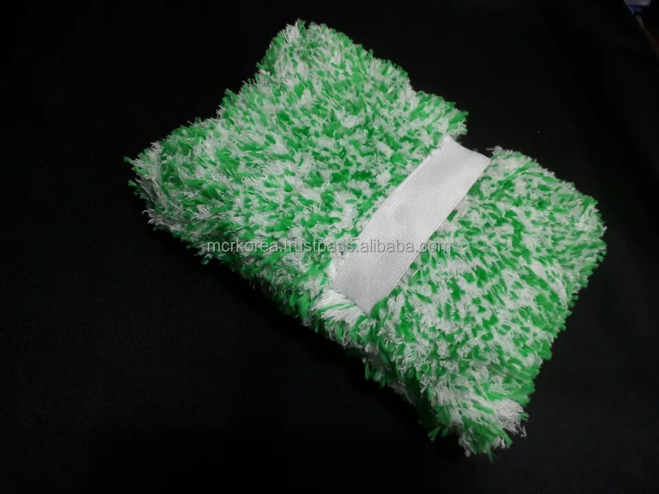 Корейский высококачественный коврик из микрофибры для мытья автомобиля/16x2 3 см/длинный высокий ворс/губка высокой плотности