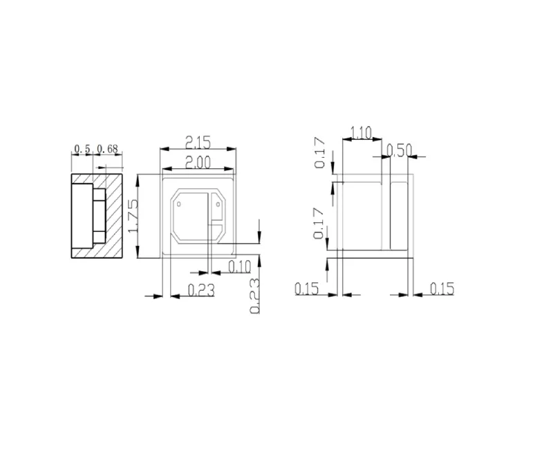 VCSEL Laser Diode 850nm 6mW VCSEL Laser Array Chip