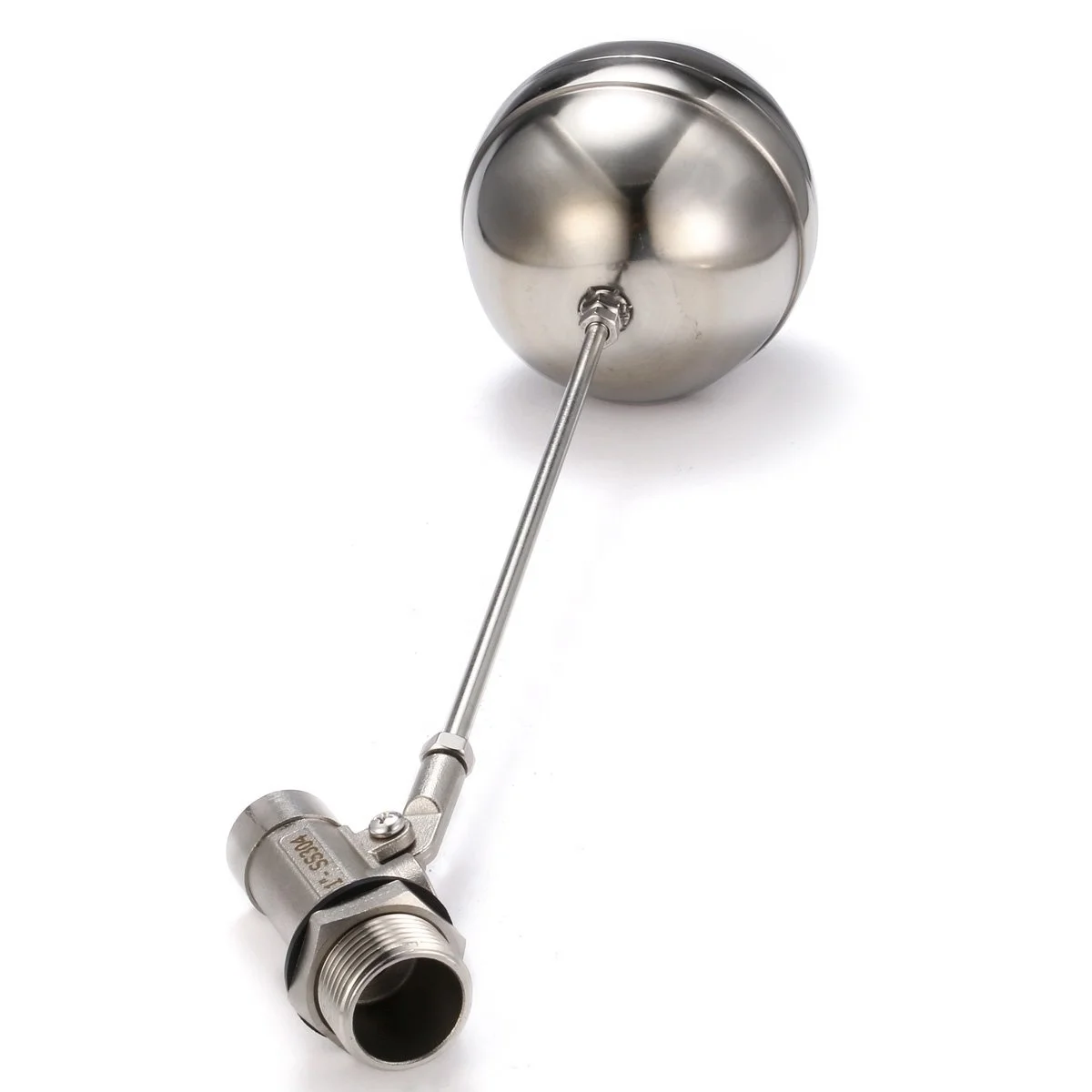 CF8 CF8M Stainless Steel 201 Floating Ball Valve High Temperature NPT BSP Type C Type L for Oil Media OEM Customizable