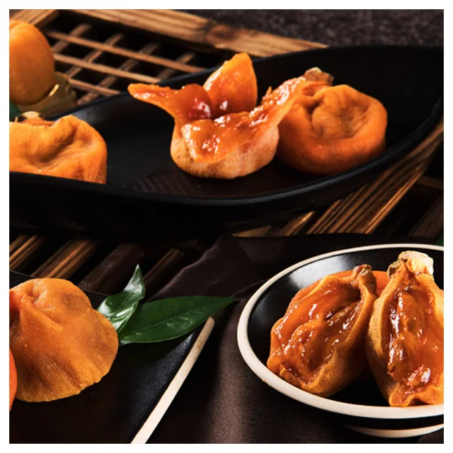 Корейские сладкие фрукты Hoshigaki, полусушеные 100% натуральные здоровые закуски, жевательные перманы 450 г