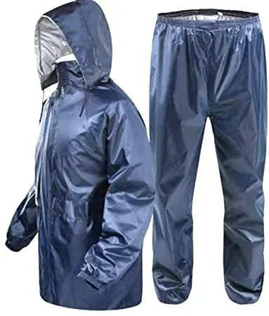 Waterproof Nylon Lightweight Tracksuit Rain Suit Sportswear Mens