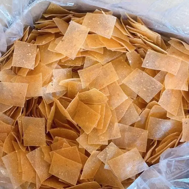 FRIED SHRIMP CHIPS FROM VIETNAM/ BEST FOOD IN VIETNAM 2021 SHRIMP CHIPS
