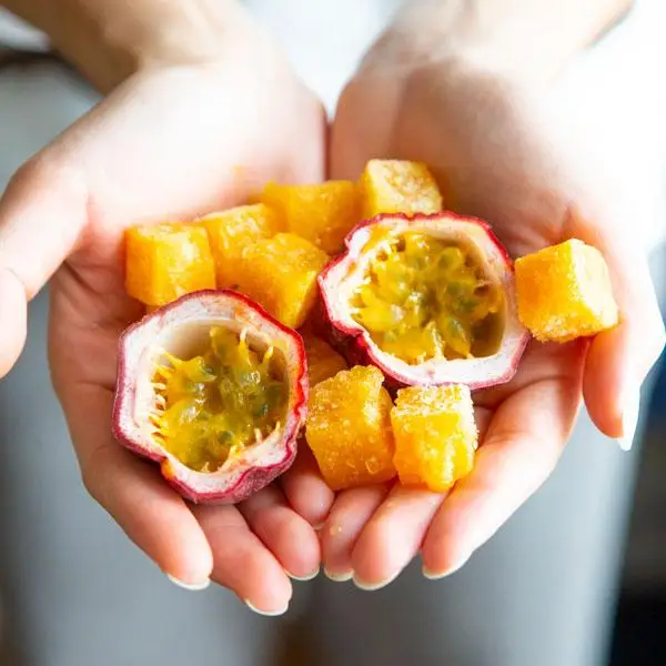 Premium Quality Steamed Frozen Passion Tropical Fruit Frozen With Seed