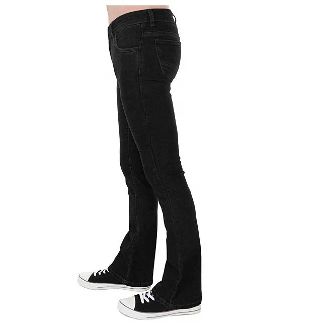 Mens Clothing Jeans Bootcut jeans Haikure Denim Mid-rise Bootcut Jeans in Black for Men 
