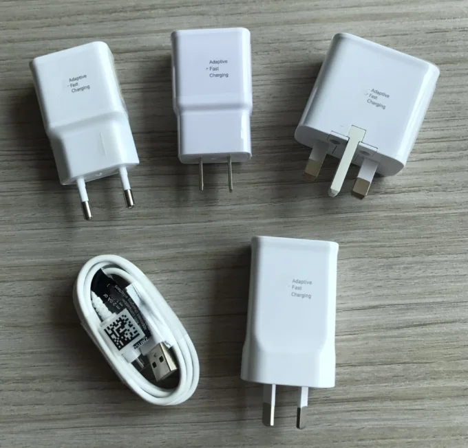 Оригинальный USB-штекер S10 с кабелем типа c быстрое зарядное устройство штекер для Samsung galaxy S8 edge S9 note