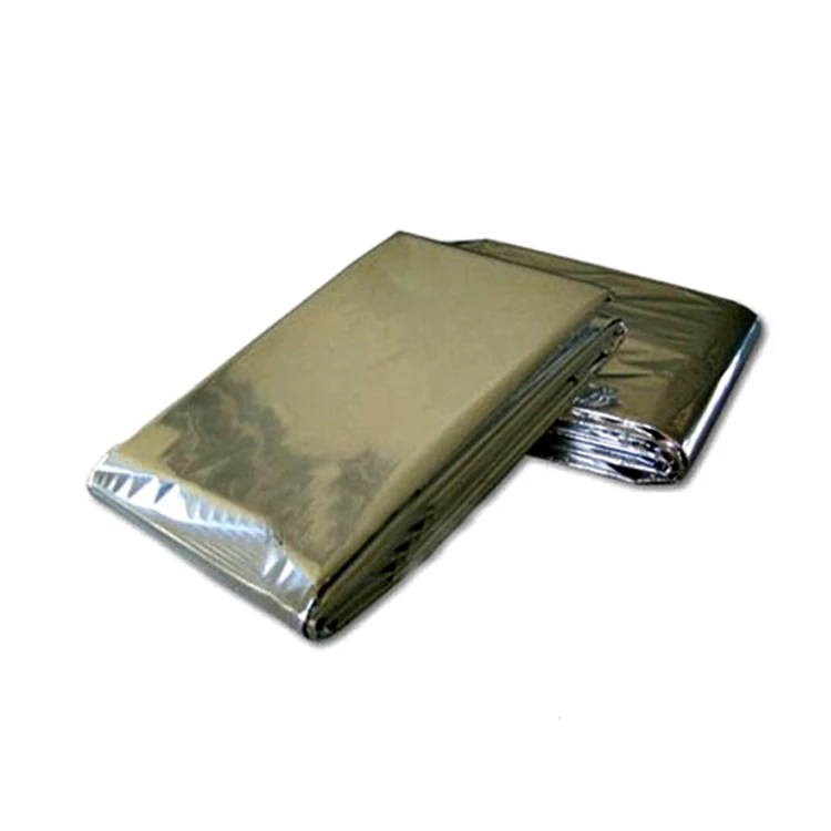 direct supply disposable aluminum foil rescue emergency blanket