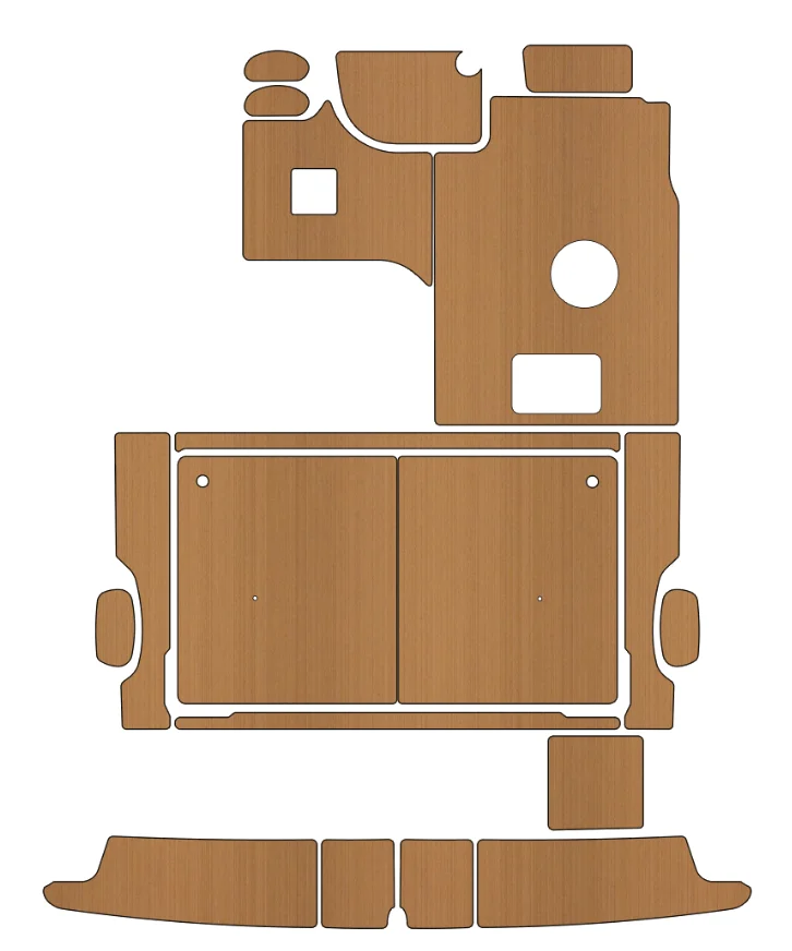 Komin Custom Boat Flooring Kit EVA Marine Decking for Bayliner 2855 1999