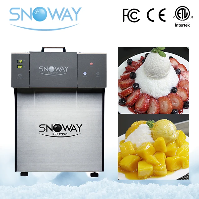 2018 NEW!! SNOWAY Mini-H Snow Ice flake bingsu Machine(Sulbing