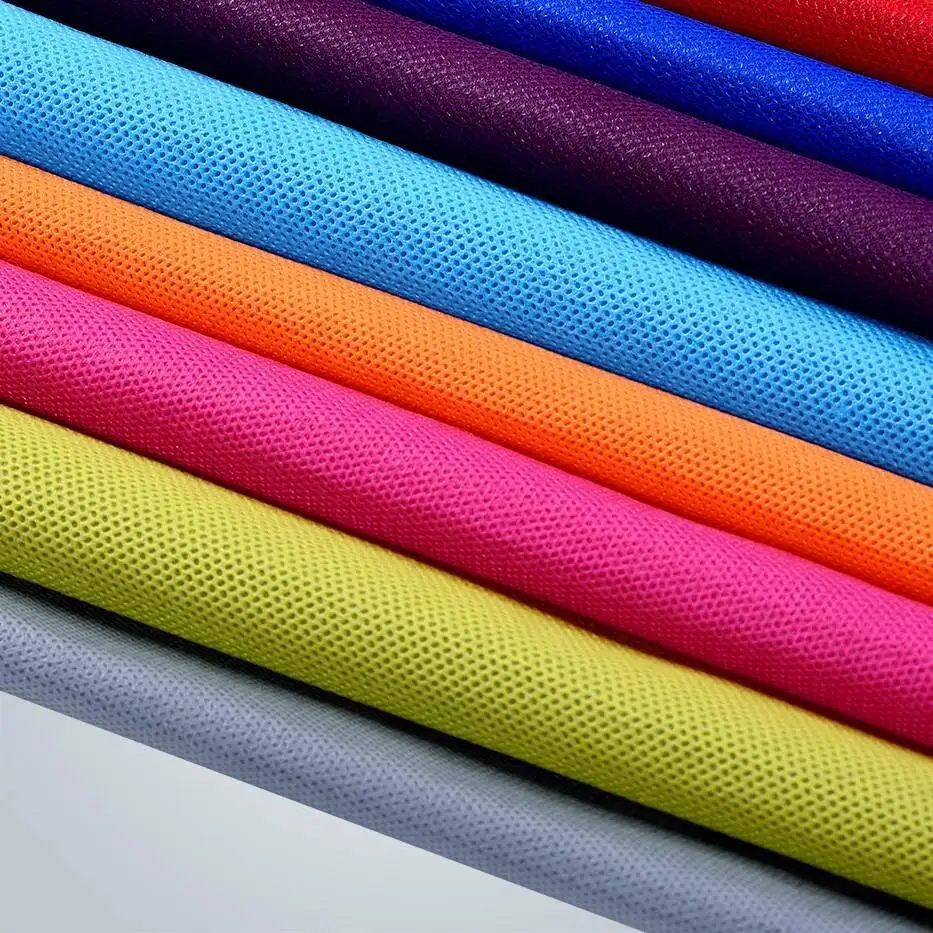 Спанбонд. Spunbond non Woven Fabric. Нетканая ткань. Полимеры в текстиле. Полипропилен Несплетенная ткань.