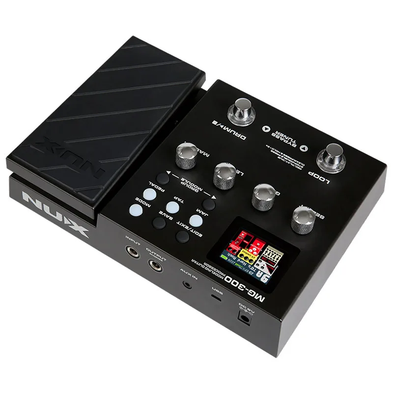 Гитарный процессор nux mg 300. Гитарный процессор nux mg 300