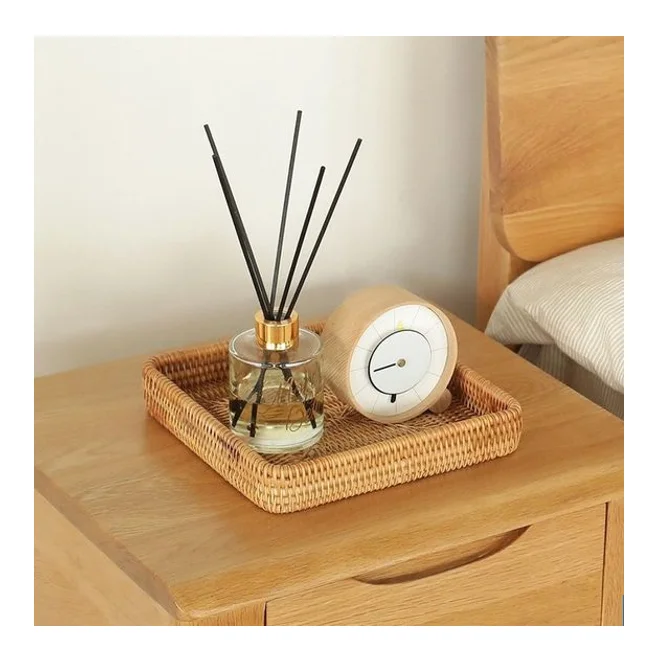 Bamboo Tray With Net Cover Dish Cover In Round/rectangle Shape