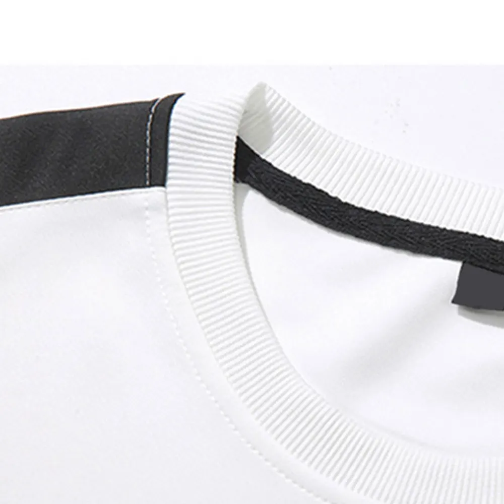 Men's Sweat Suit White And Black Color Men Sweat Suit Made In Pakistan