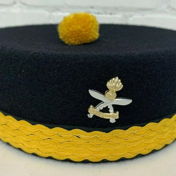British Army Gurkha Black Pill Box Hat 