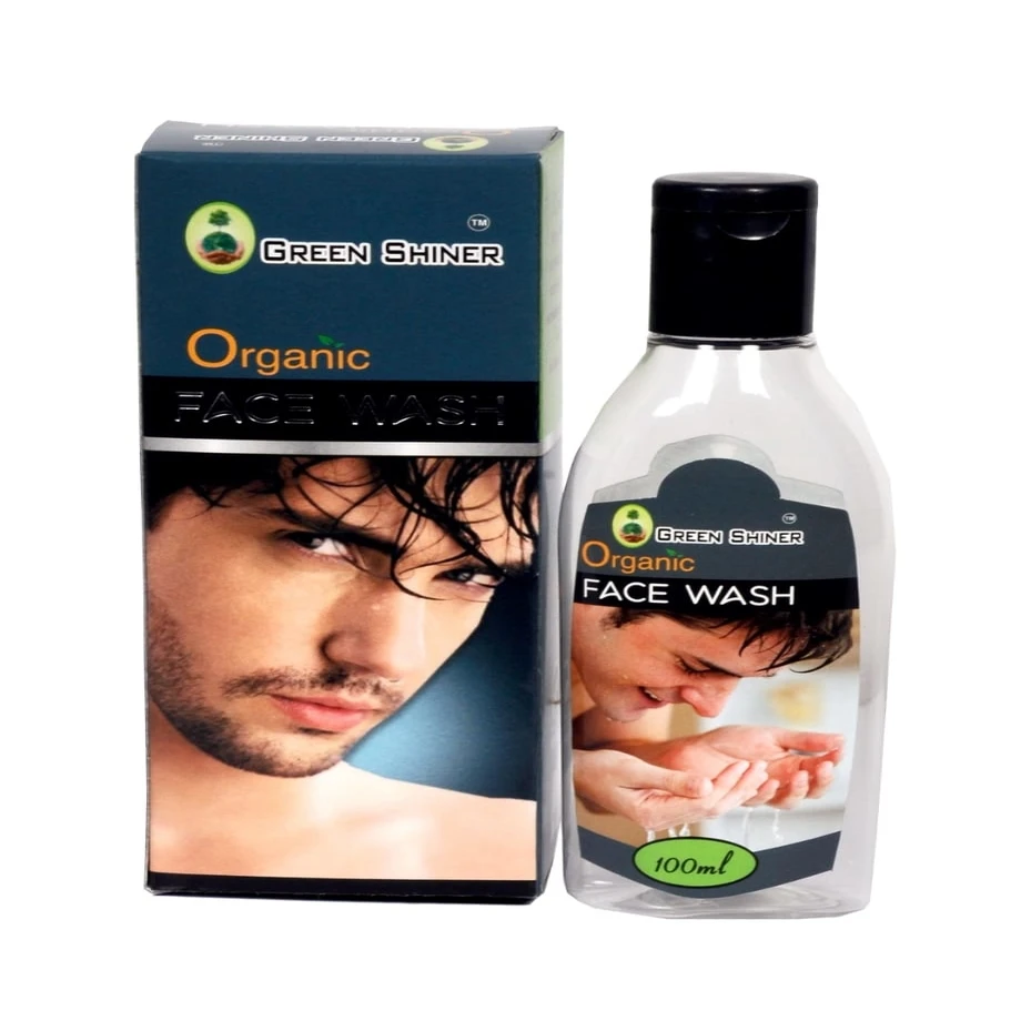 organic face wash for men