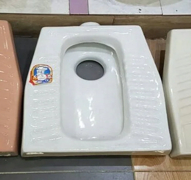 
 VIstaar синего цвета, керамическая Восточная сковорода, приседание, фарфоровый туалет, шкаф для воды из Индии, экспортное качество, санитарная цена  