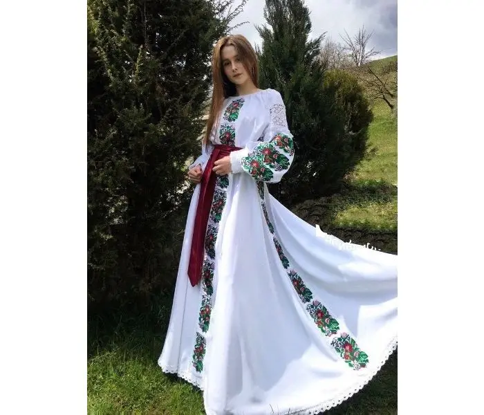 vyshyvanka wedding dress