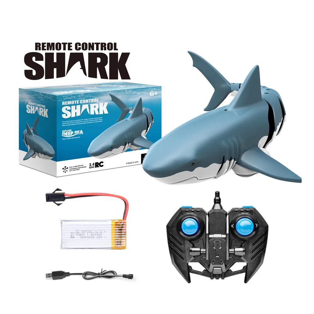 Remote Control Shark Toy 1:18 Scale High Simulation Shark Shark For ...