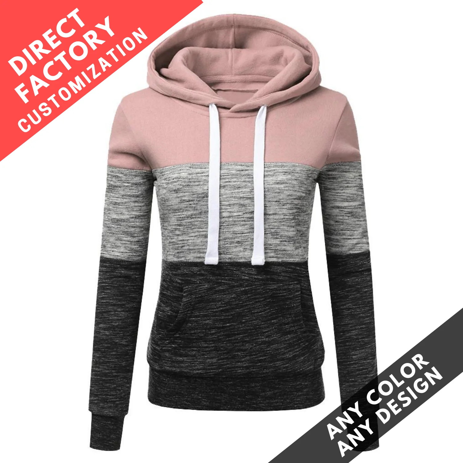 Prime 2024 Plus Size Premium Brushed Back Casual Women's Hoodies ...