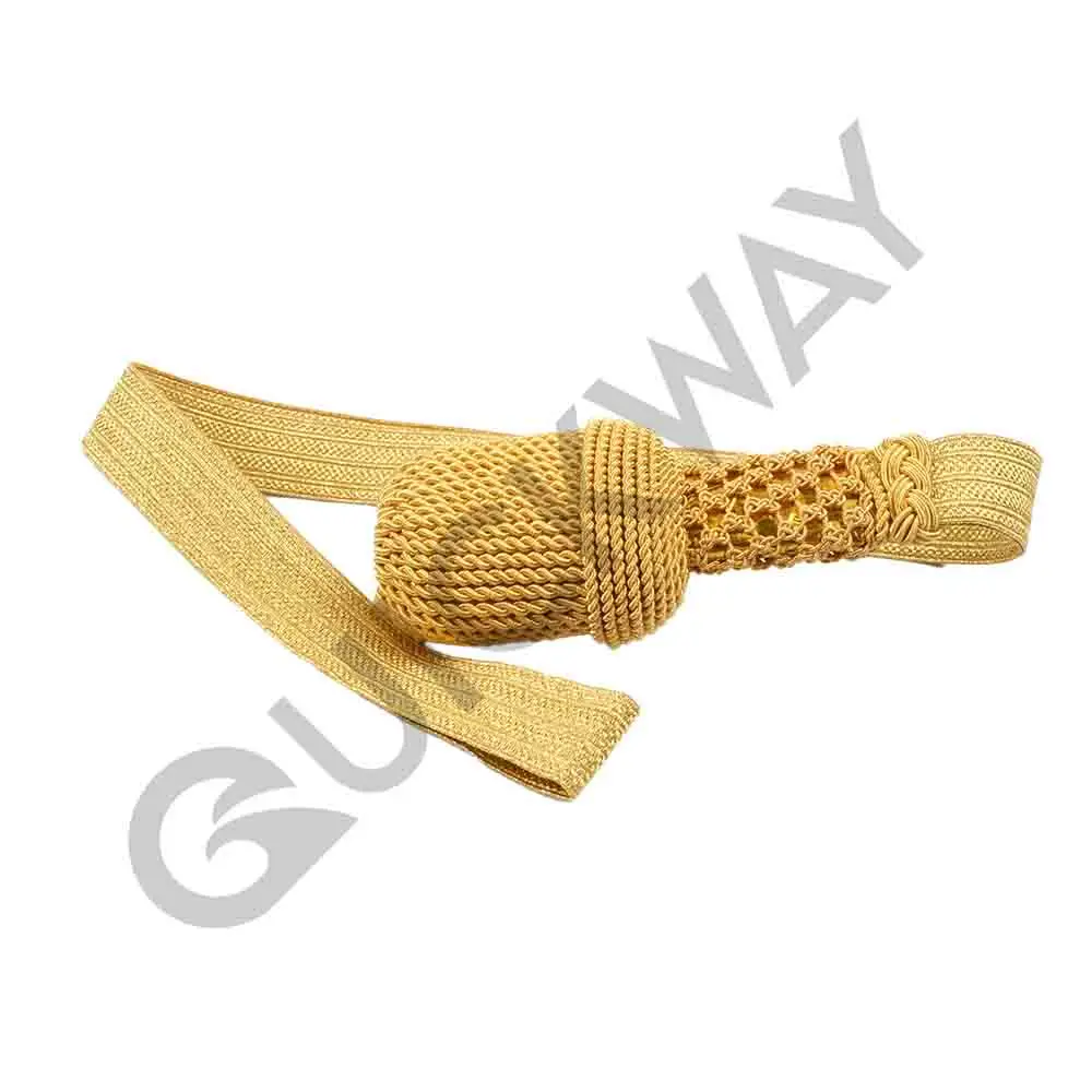 German Sabre Knote Silver Color Custom Bulk Quantity Manufacture Sabre Knot Sale in Pakistan