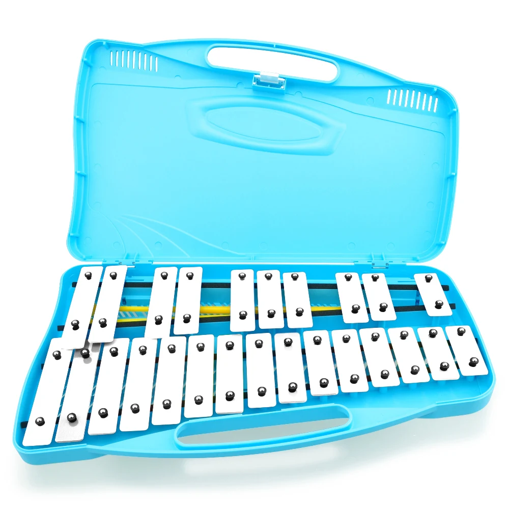 Silver Bars Glockenspiel Product Made In Korea 25 Notes Silver Pressed