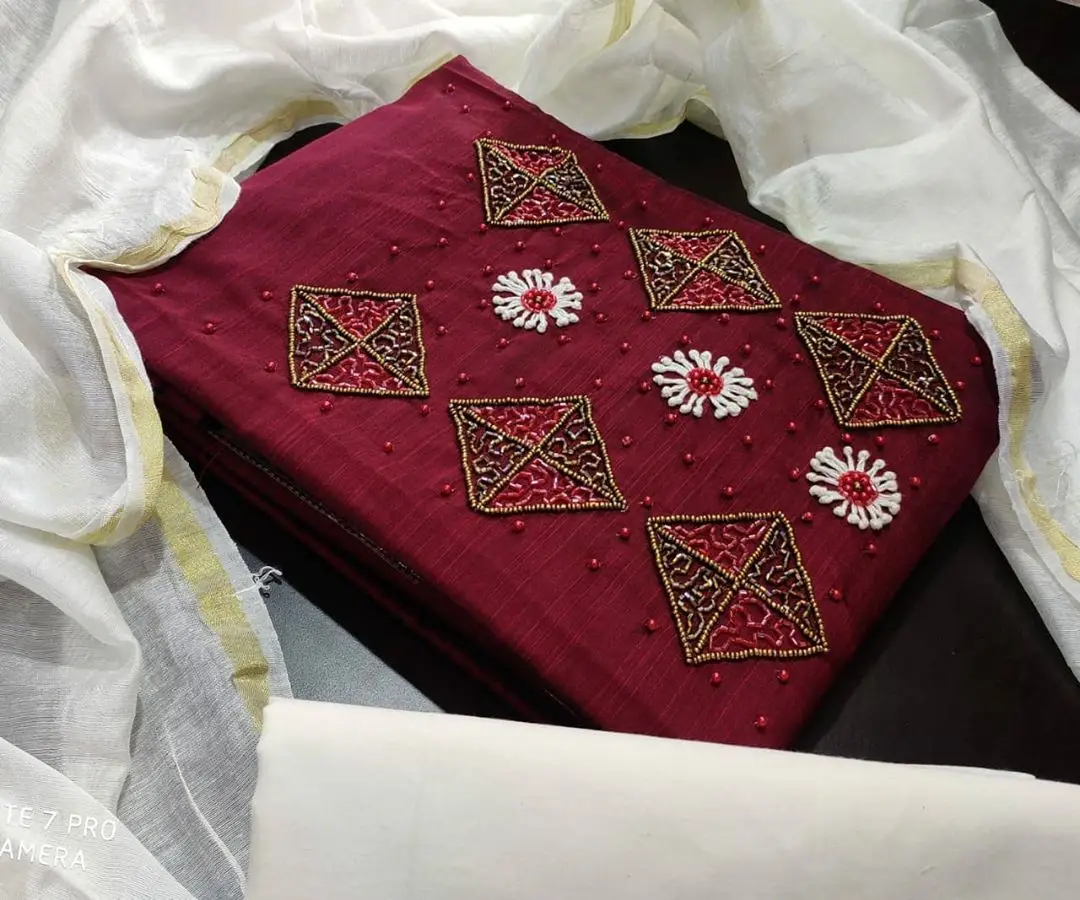 unstitched dress
