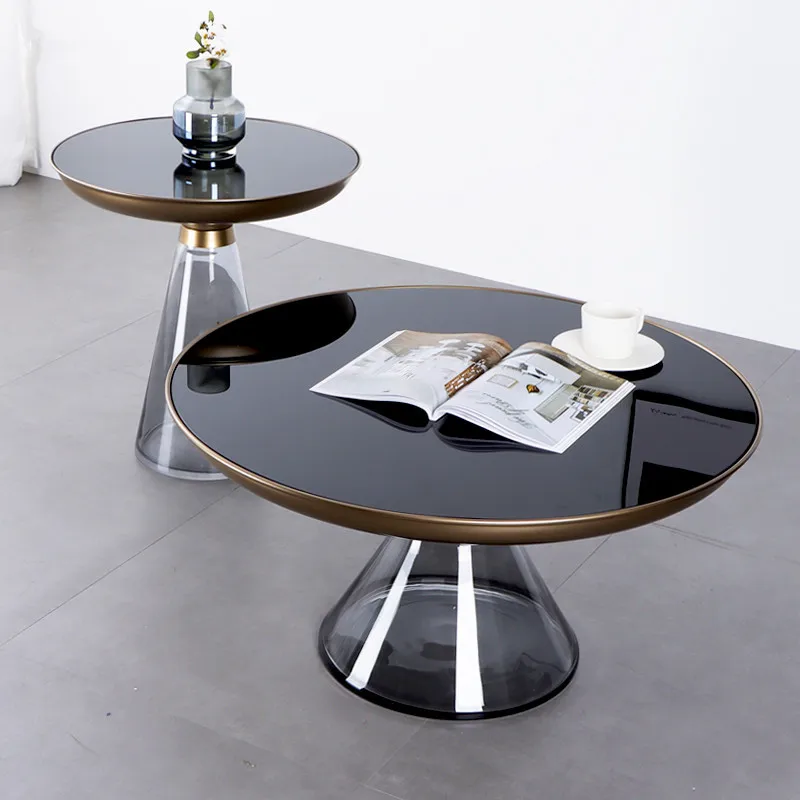 Glass Bell Side Table Glass Coffee Table Set Design From Factory Selling -  Buy Glass Tabl,Glass Coffee Table,Glass Side Tabl Product on Alibaba.com