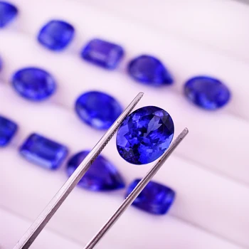 33 carat faceted loose gemstone a quality natural tanzanit