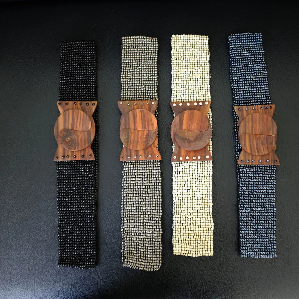 wholesale various Beaded Stretch Belt made from Bali