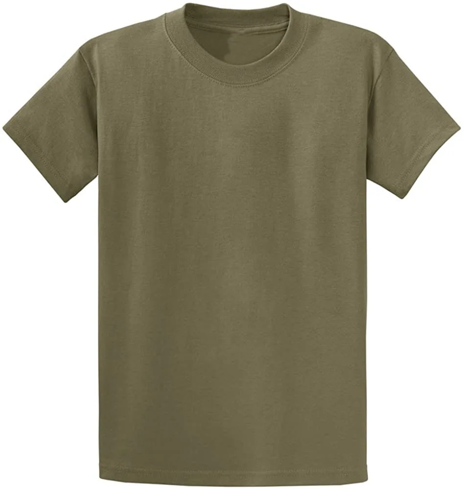 T-shirt Army Green Military Solid Color 