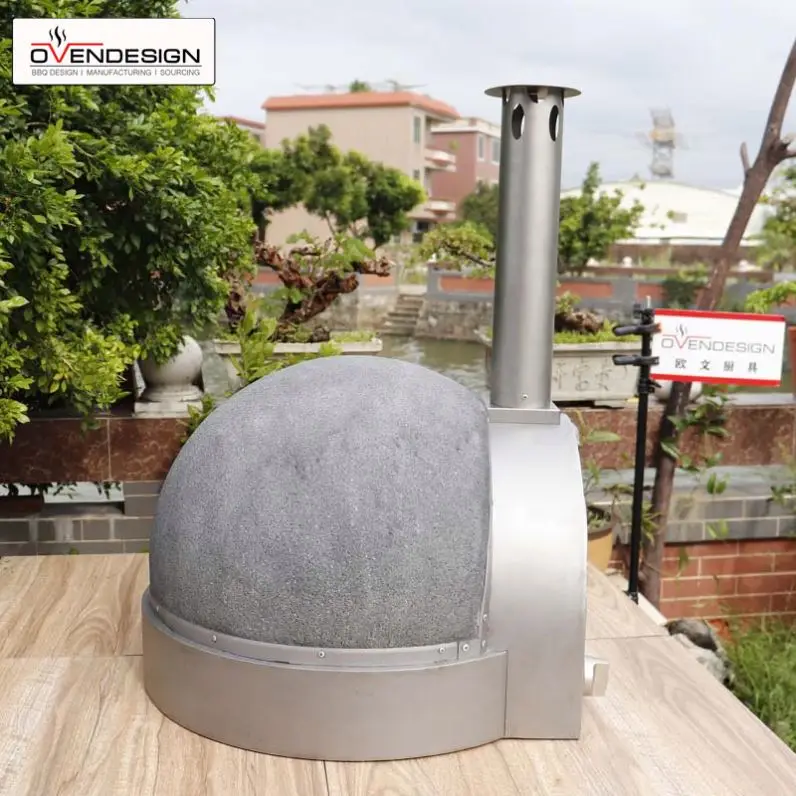 Free Standing New Design Outdoor Gas Tandoor India Brick Oven for Hotel and Household Pizza Barbecue Grill
