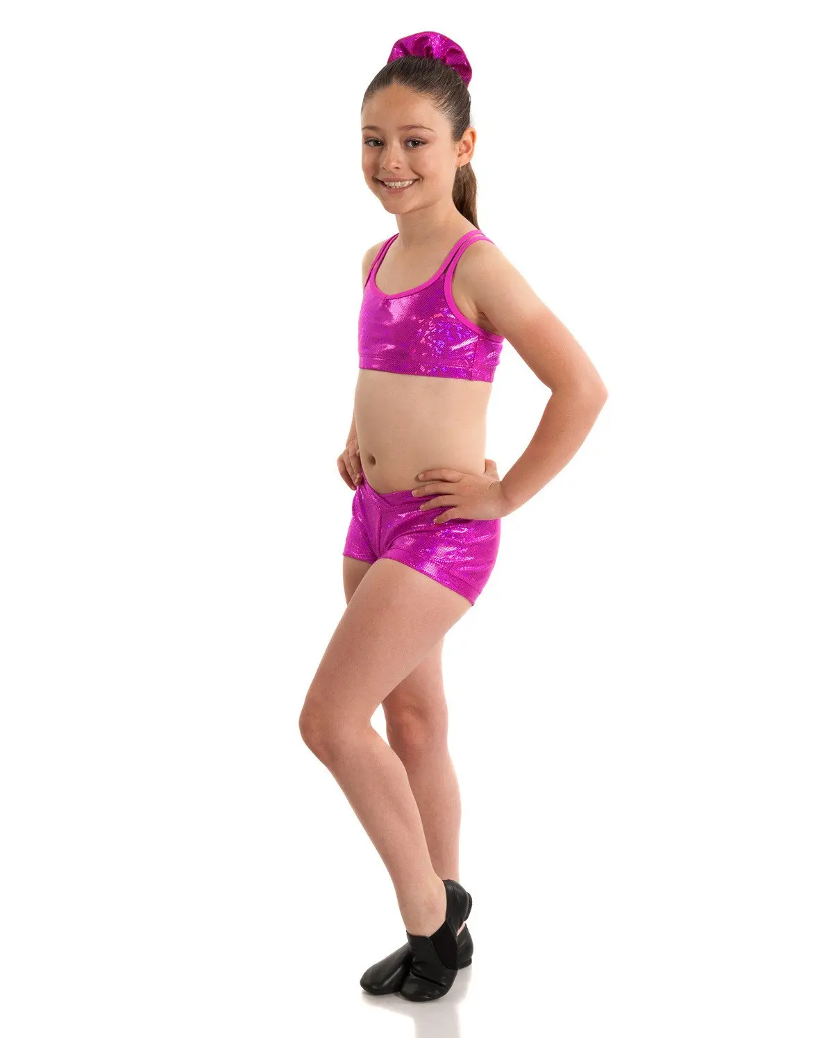 Wholesale sublimation dancewear rhythmic girl custom design sleeveless