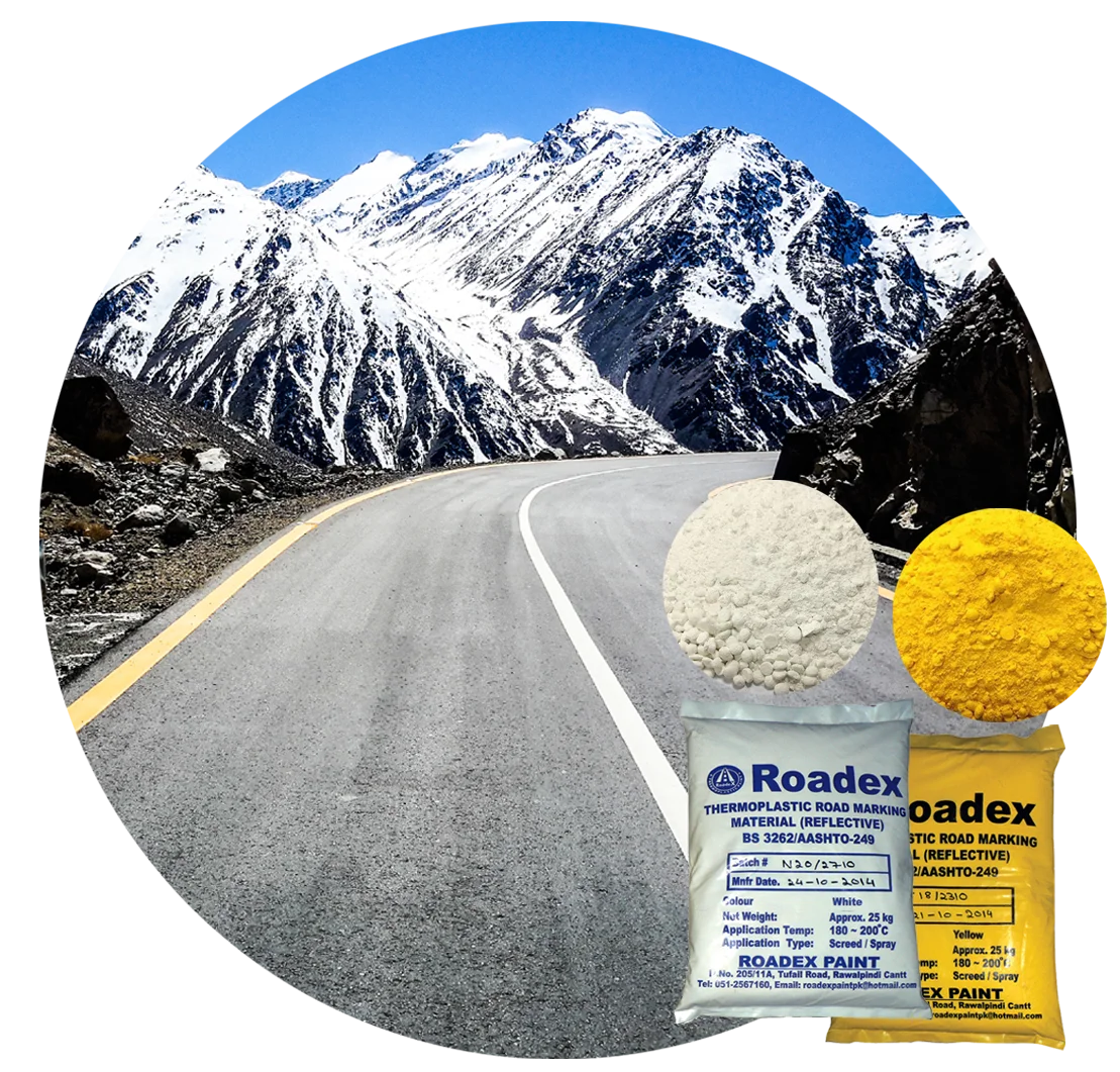 High Quality Reflective AASHTO Thermoplastic Road Marking Paint Road Line Traffic Marking Paint Yellow White