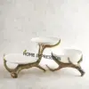 White & gold