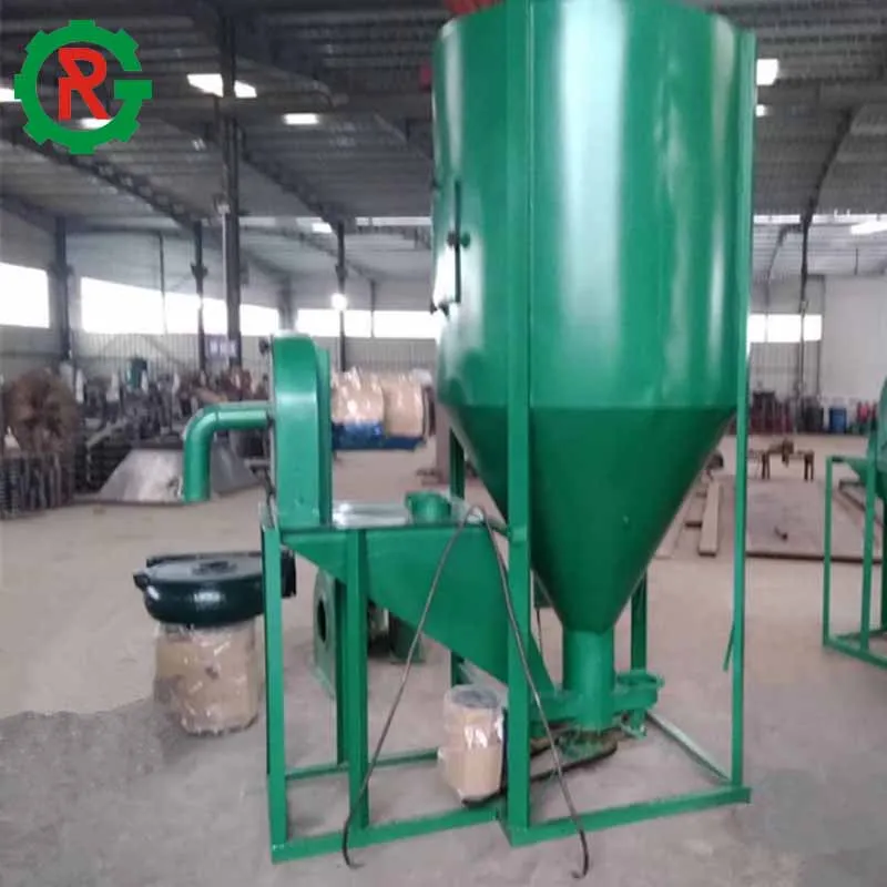 Pig Cow Cattle Feed Mixer Grinder Machine