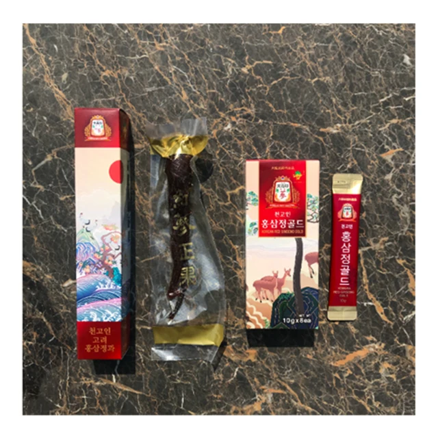 [Cheongoin] роскошный хорошо изготовленный корейский премиум красный женьшень подарочный набор