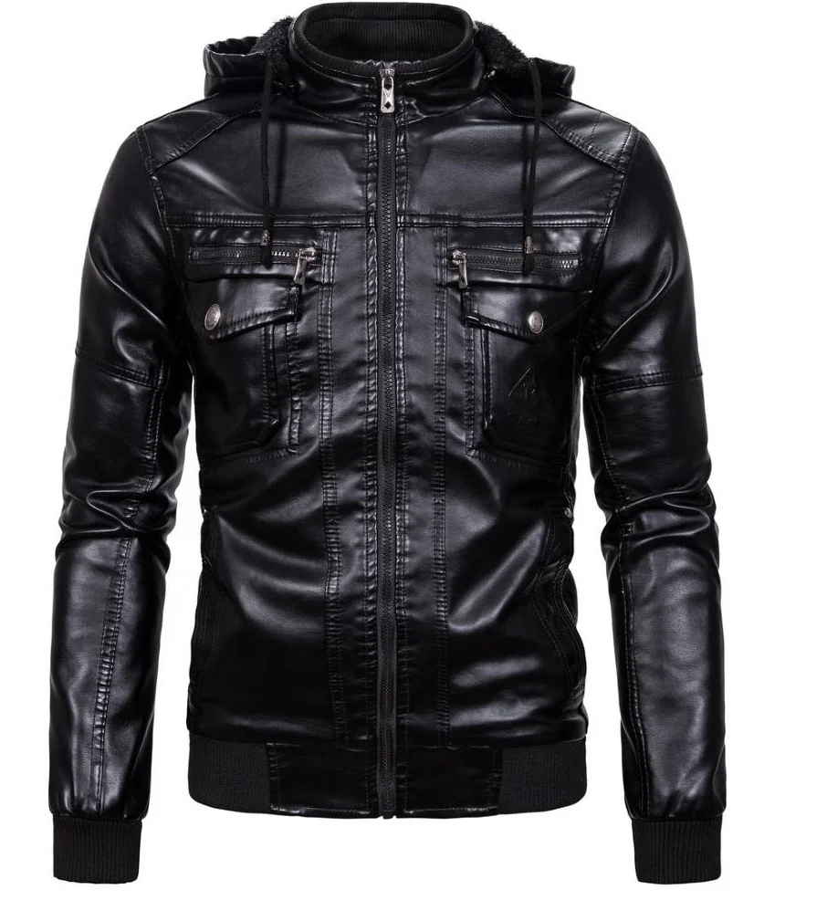 woodland biker jacket