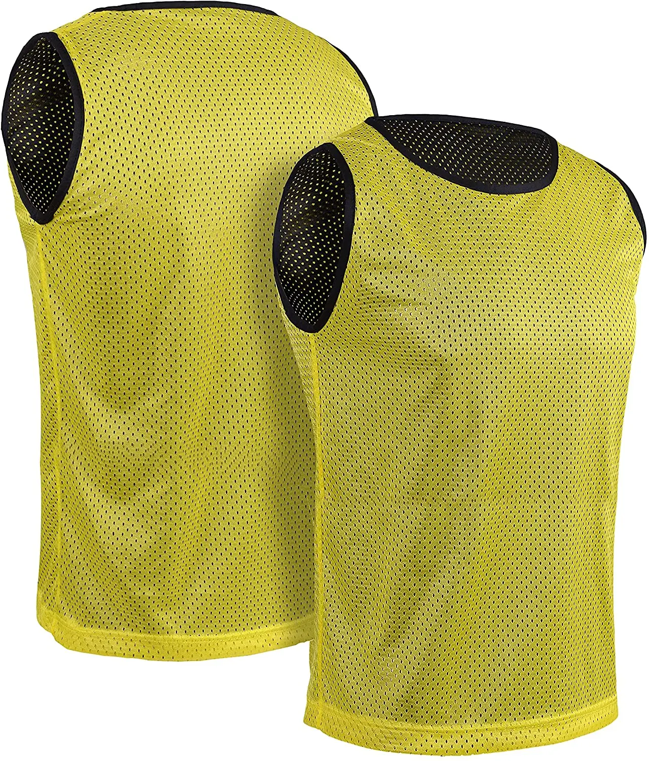 Custom Logo Names And Numbers Reversible Sports Training Bibs Soccer