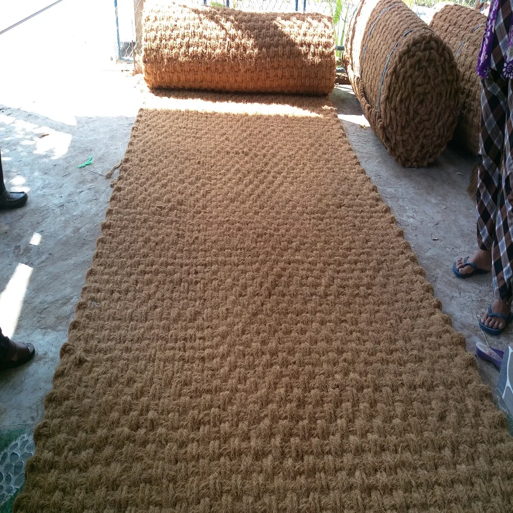 Wholesale 2021 Coconut Coir Matting Roll From Vietnam For Outdoor Paving With Factory Price