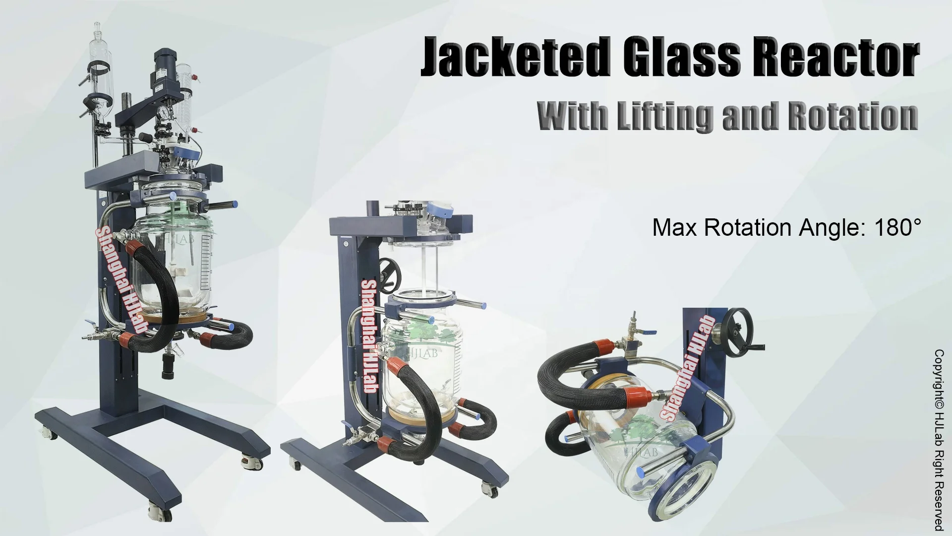 HJLab Nutsche Filter Jacketed Glass Reactor for Reaction Filtration Distillation Condensation