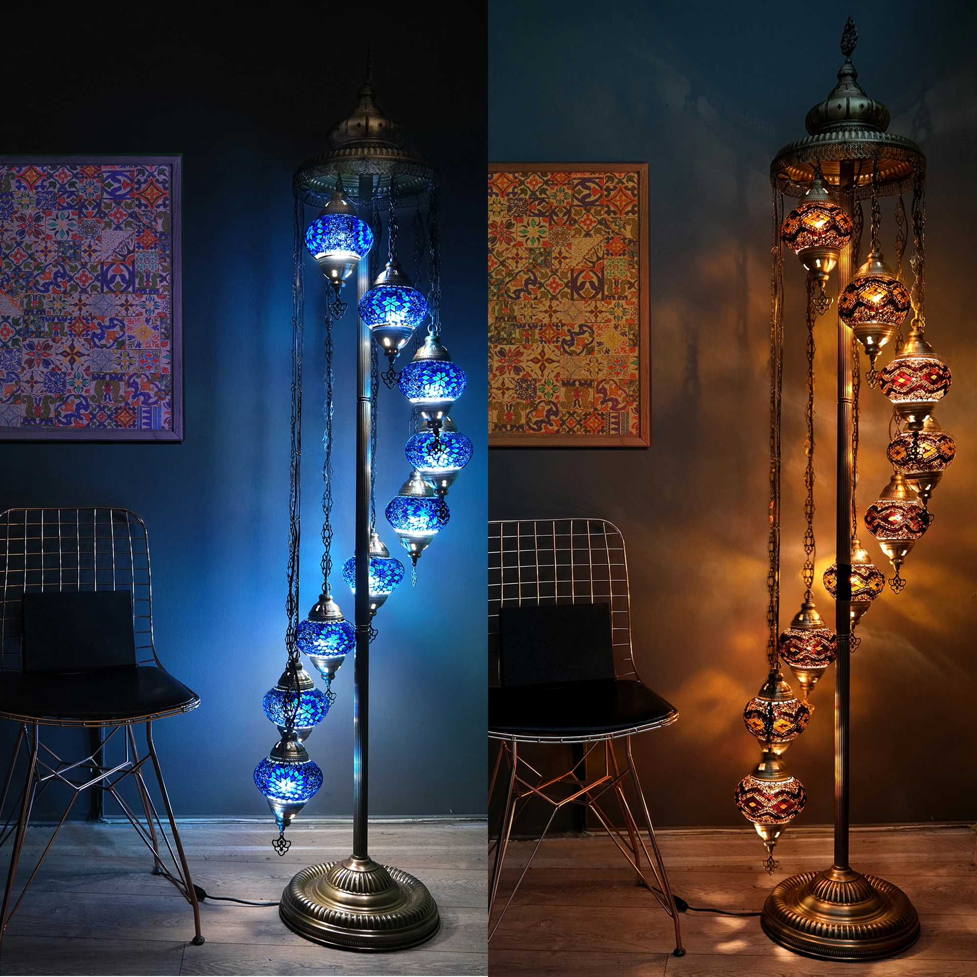 mediterranean floor lamps