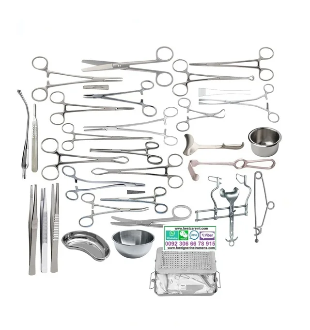 Surgical Cesarean Section Instruments Surgery Set 145 Pcs High Quality ...