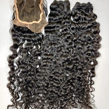 CUTICLE ALIGNED RAW INDIAN CURLY HAIR WITH MINIMUM SHEDDING AND TANGLING
