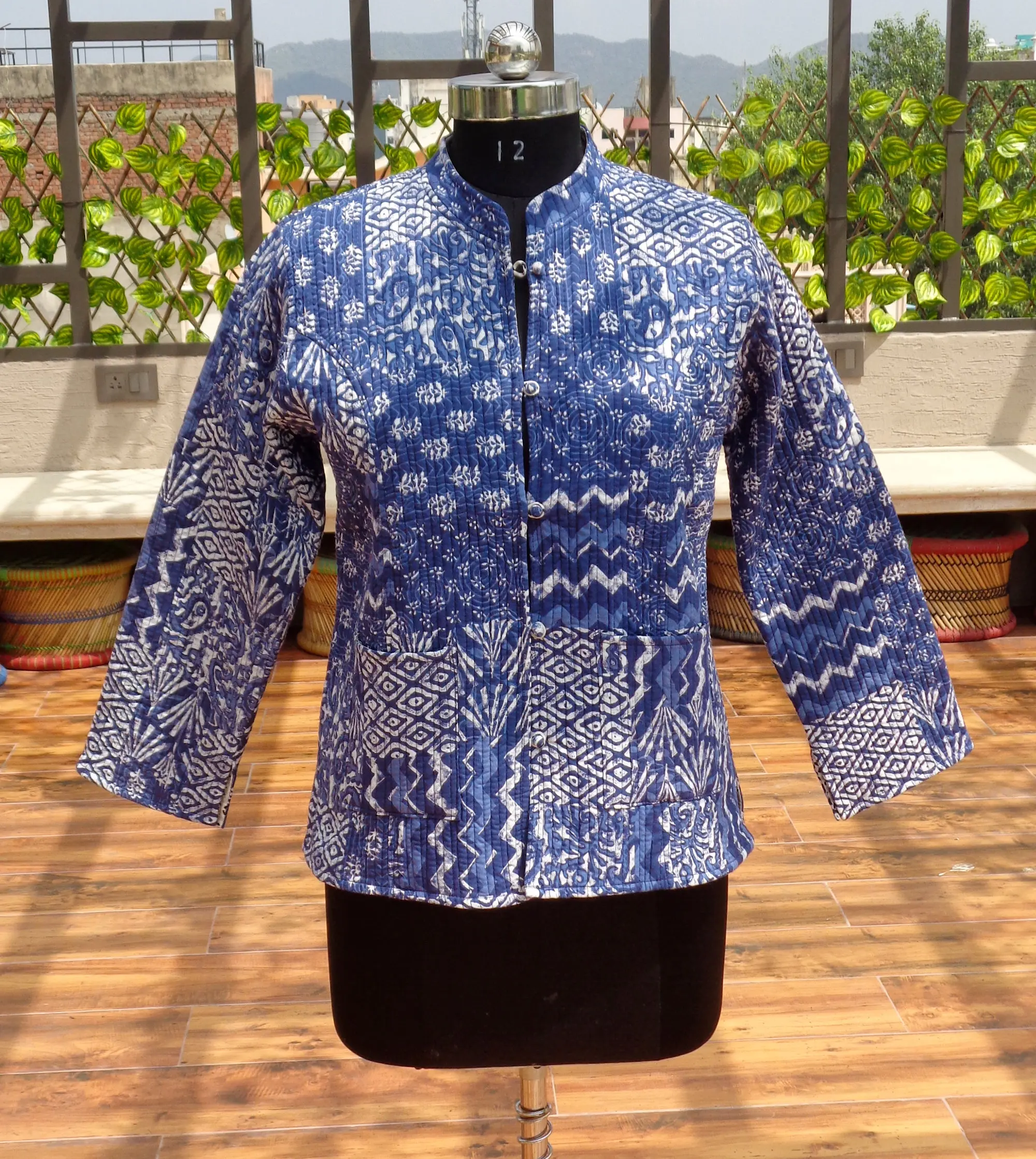 Wholesale Handmade Cotton Kantha Women Coat Ethnic Cotton Jacket