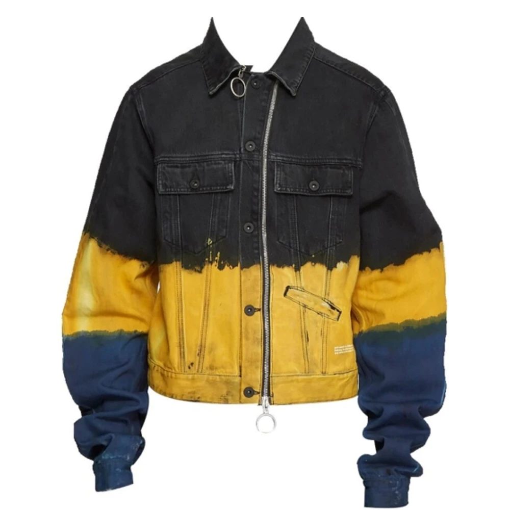 How to Dye a Jean Jacket Yellow 