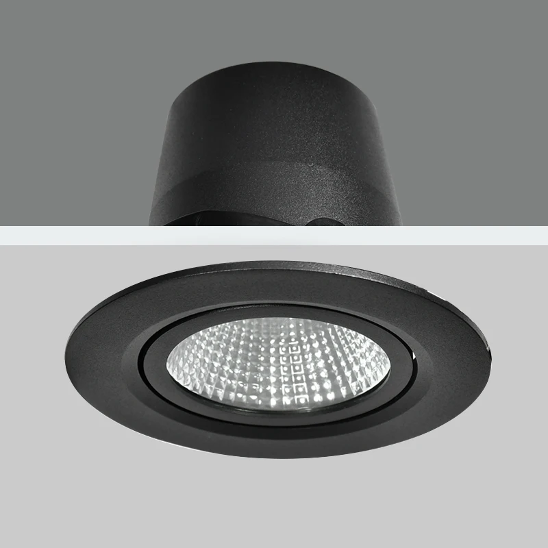 Ceiling Deep Anti-glare Recessed Downlight Dimmable LED Light 25W 35W Cutout 115mm
