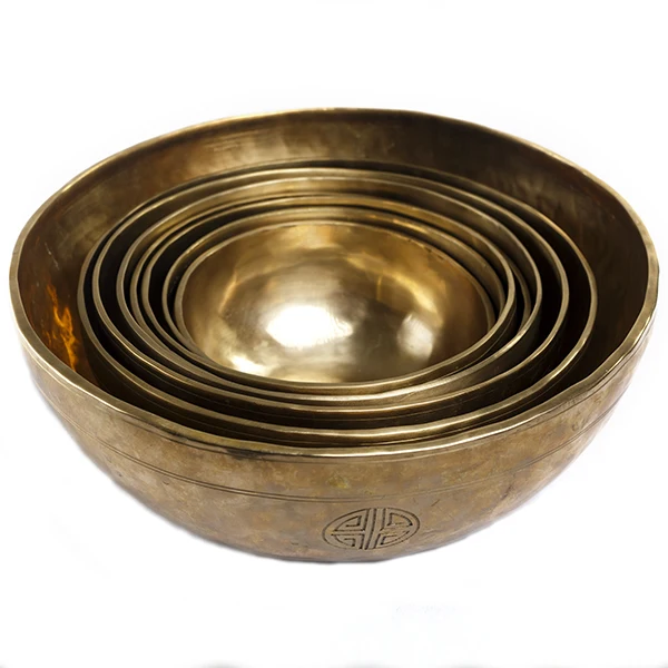 100 Natural Handmade 7 Chakra Singing Bowl Set Bowl For Healing